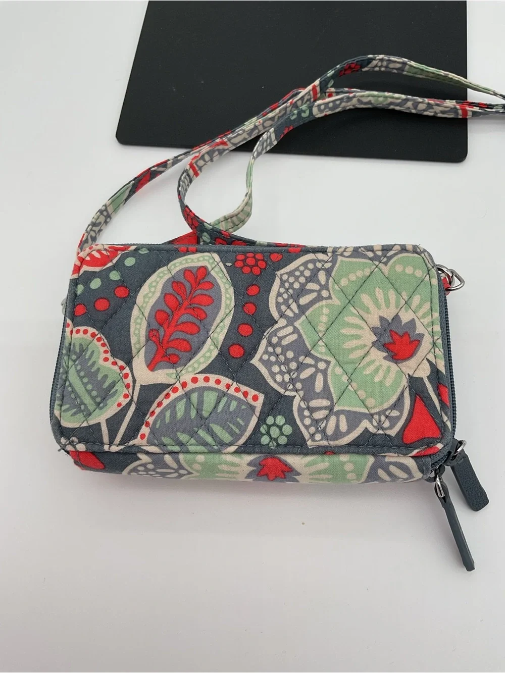 Vera Bradley Nomadic Floral Multi-Color Crossbody Wallet